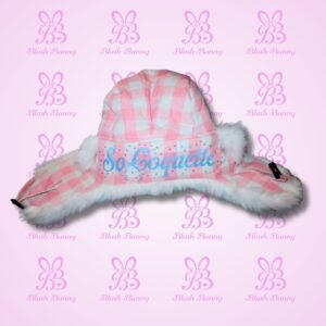 Blush Bunny x Doe Eyes – 'So Coquette' Ushanka