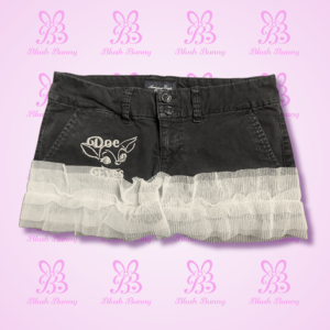 'Doe Eyes’ Ruffle Mini Skirt
